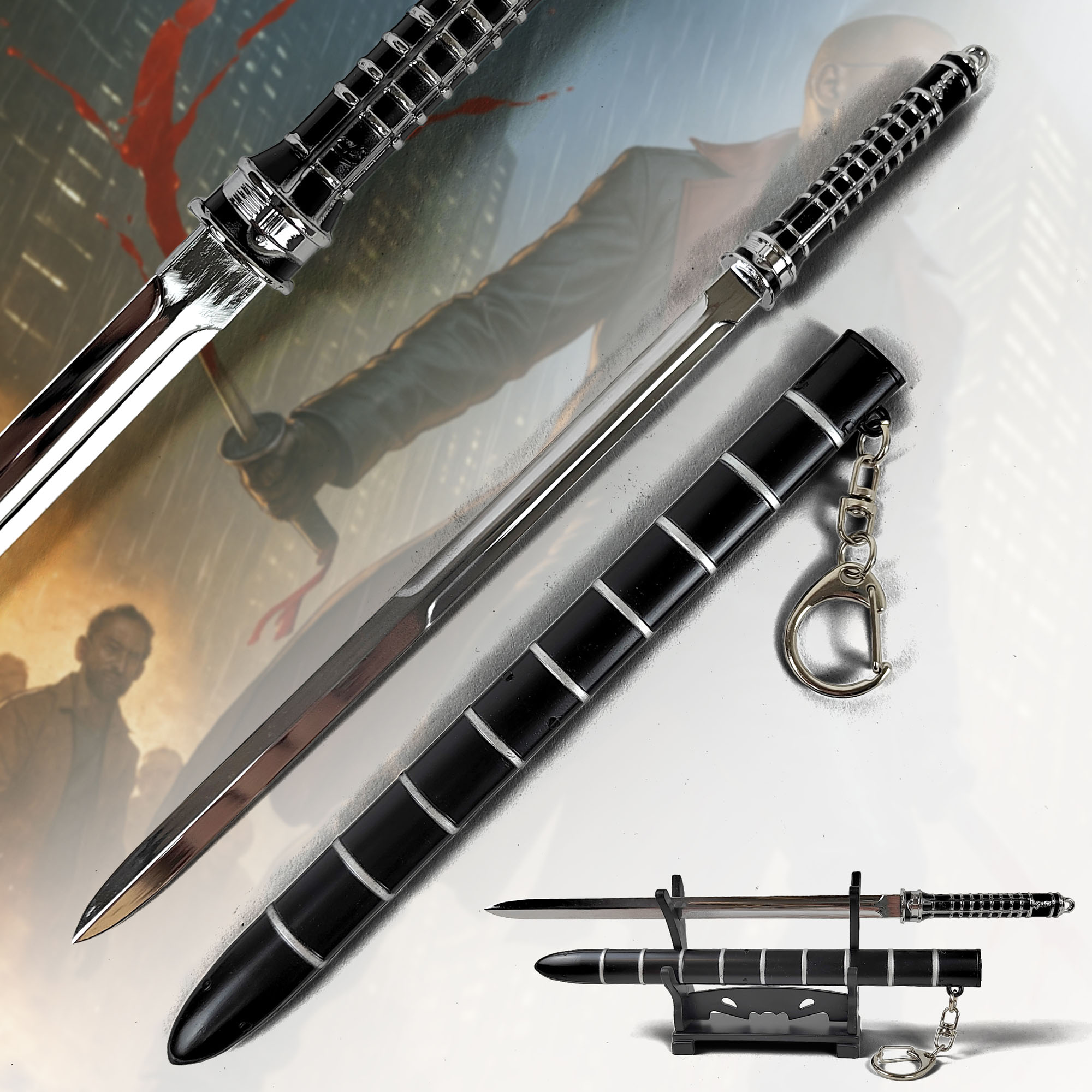 Blade - The Daywalker Schwert mit Scheide - Miniaturversion